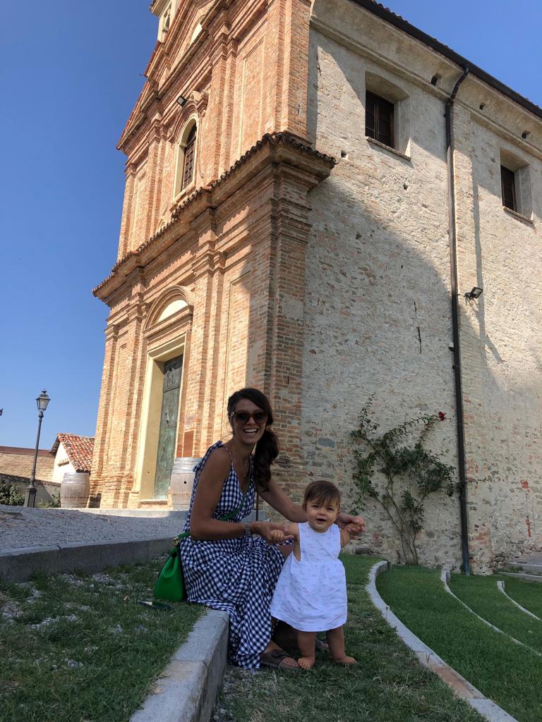 Christine and Lilia exploring Italy