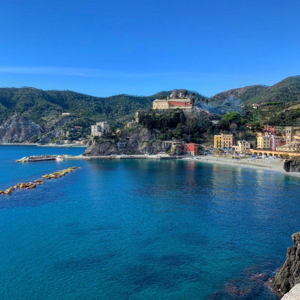 Monterosso as seen from the walkway to Punta Corona