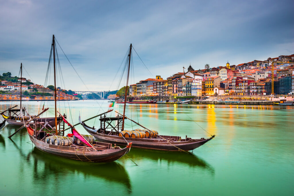 Porto from the Douro River