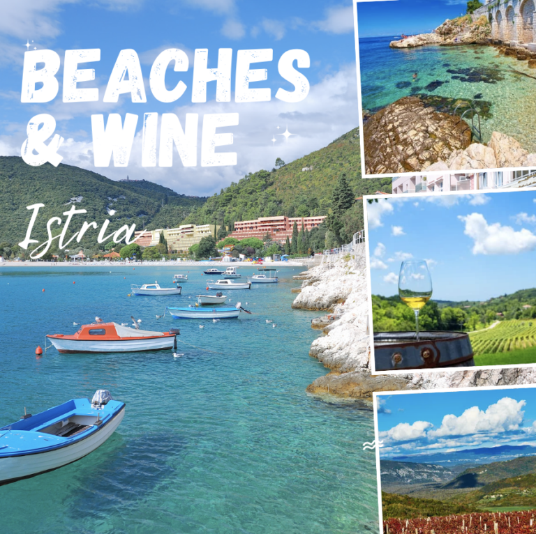 Wine at the beach: Istria